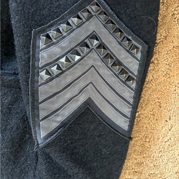 Blanc Noir wool peacoat size small - Picture 2 of 3